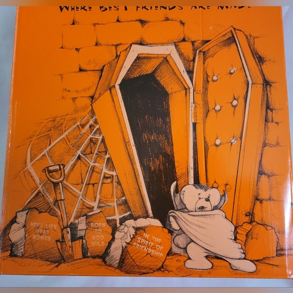 1999 Halloween Build•A•Bear Box with Great Graphics and Details. Great Decor - Picture 4 of 15